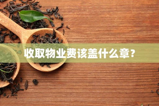 收取物业费该盖什么章？