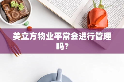 美立方物业平常会进行管理吗？