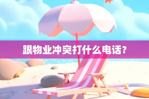 跟物业冲突打什么电话？