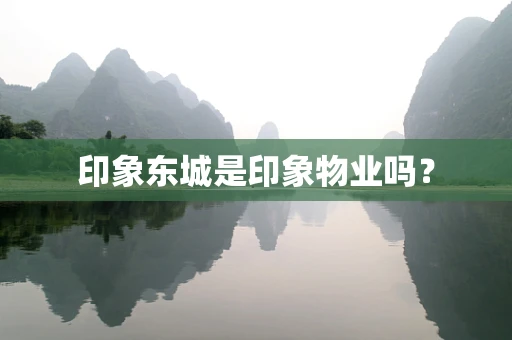 印象东城是印象物业吗？