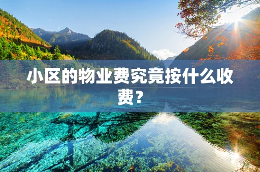 小区的物业费究竟按什么收费？