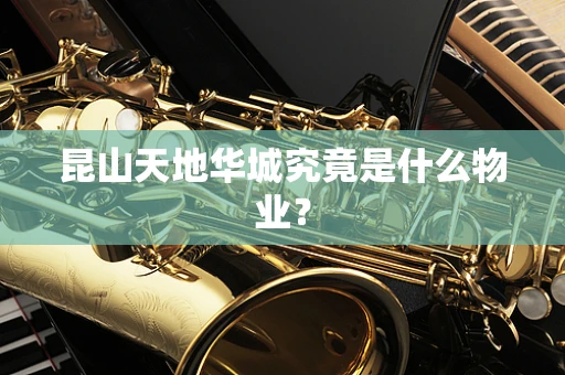 昆山天地华城究竟是什么物业？