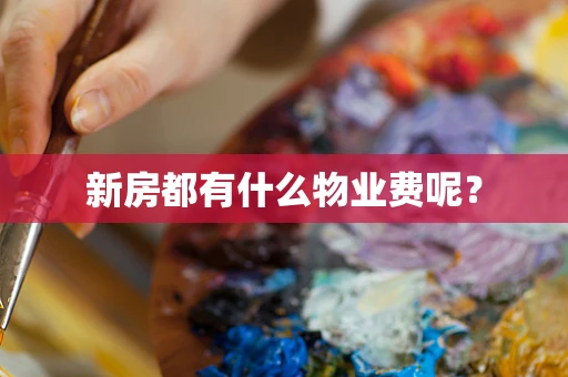 新房都有什么物业费呢？
