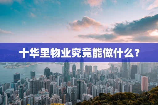 十华里物业究竟能做什么？