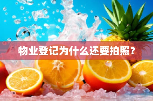 物业登记为什么还要拍照？