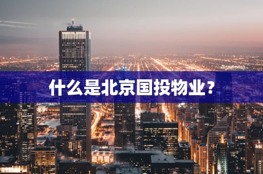 什么是北京国投物业？