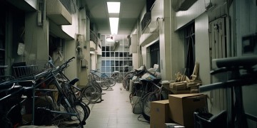 物业占用小区楼道违法吗？