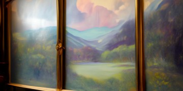 物业架空层的挂画究竟叫什么？